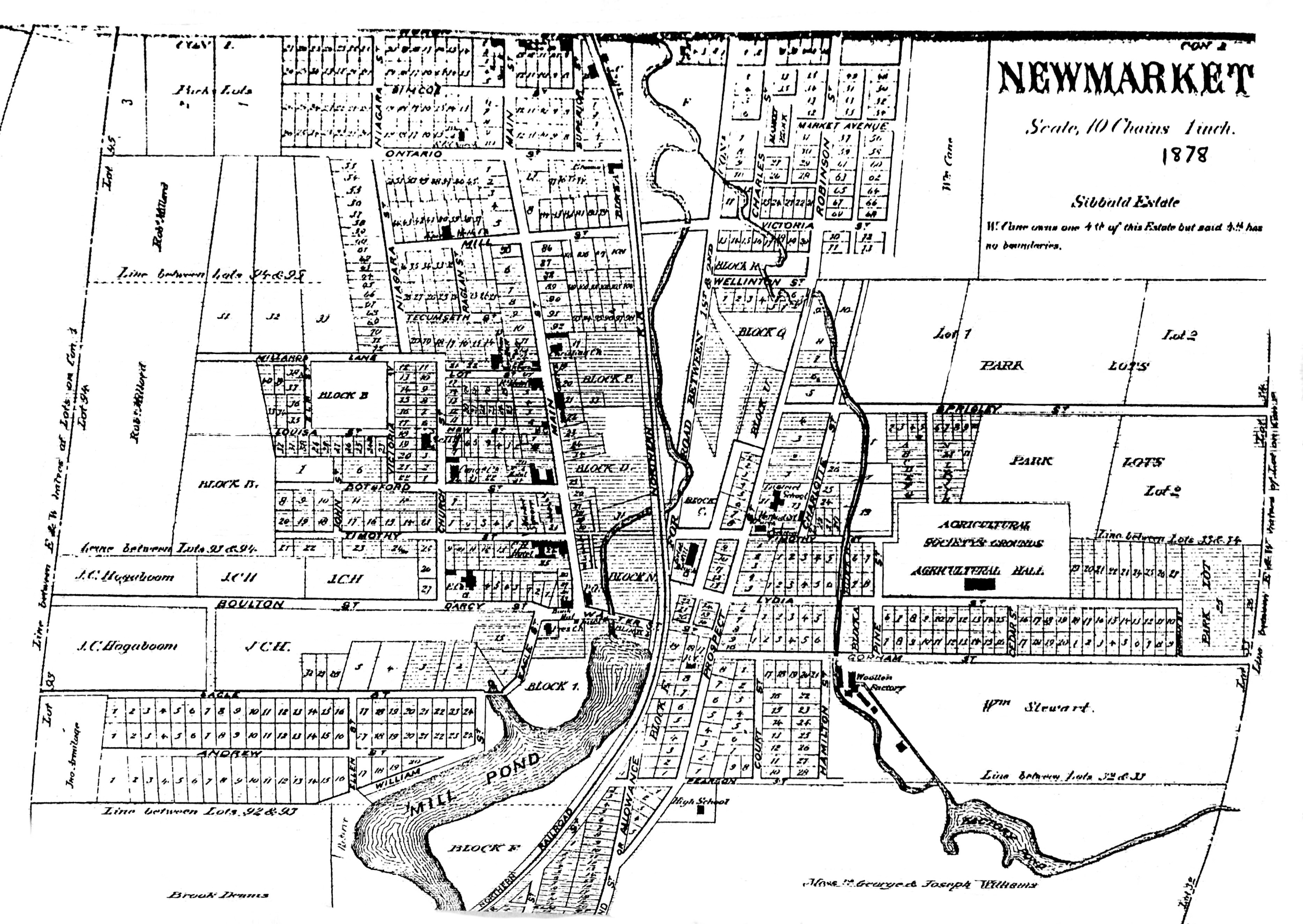 Newmarket Canada Map